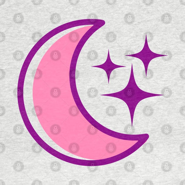 Pink Moon Sparkle by CoreyUnlimited